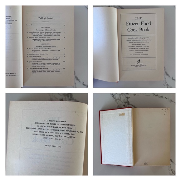 ⚠️ 1948 Frozen Food Cookbook & 1952 Magic Recipes Electric Blender •Price Final - Picture 13 of 16